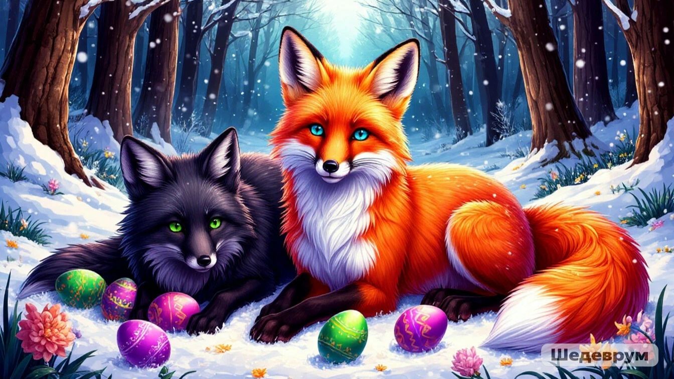 Лисья красная горка.