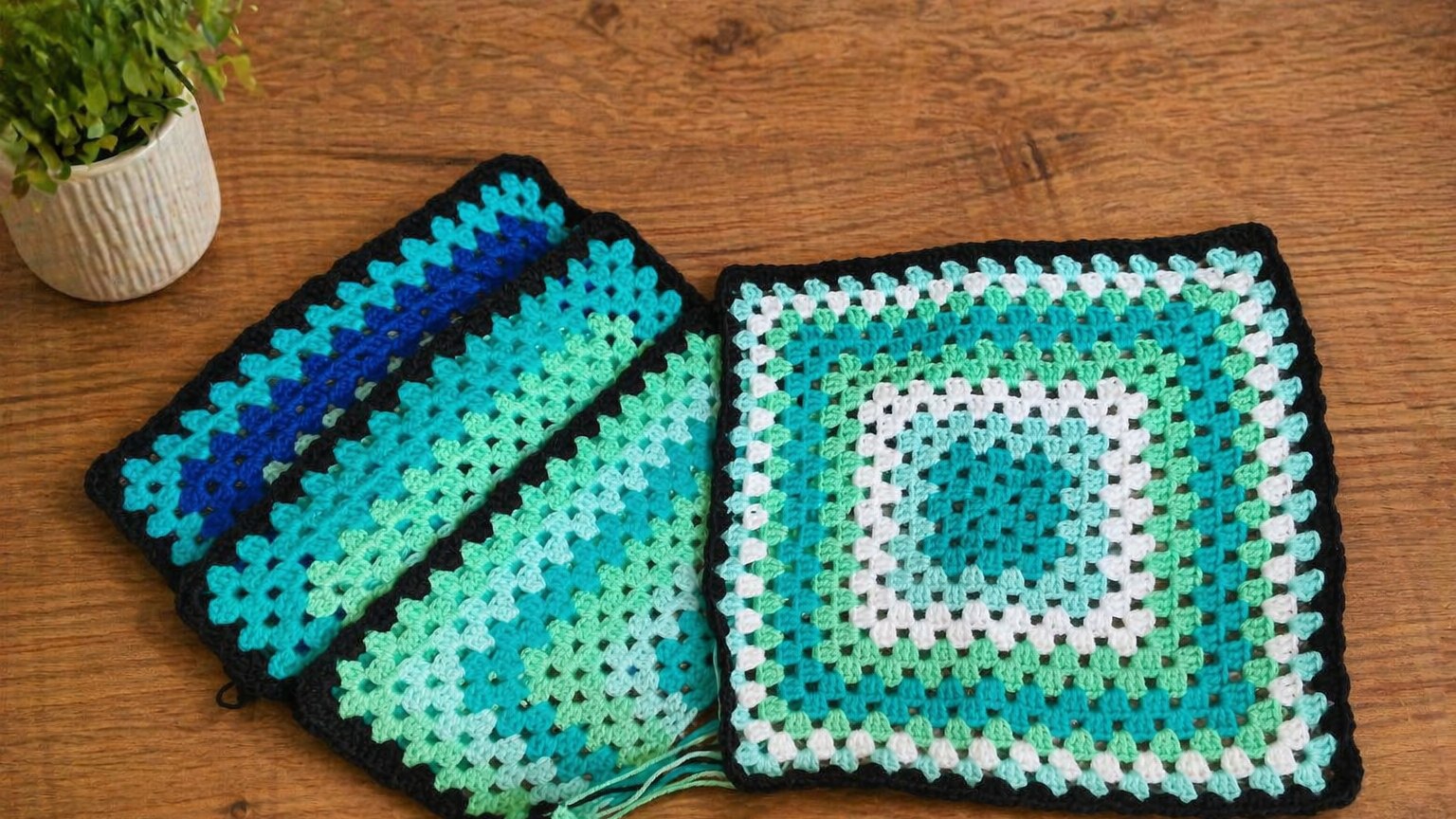 процесс вязания