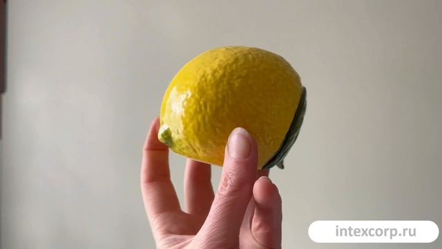 Декоративный подсвечник СОГРЕВАЮЩИЙ ЛИМОНЧИК, керамика, 10 см, DE30160