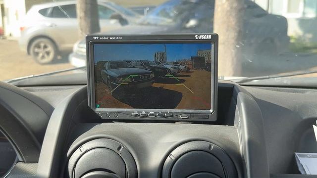 Камера заднего вида NSCAR C373 с ИК-подсветкой и парковочными линиями для коммерческого транспорта