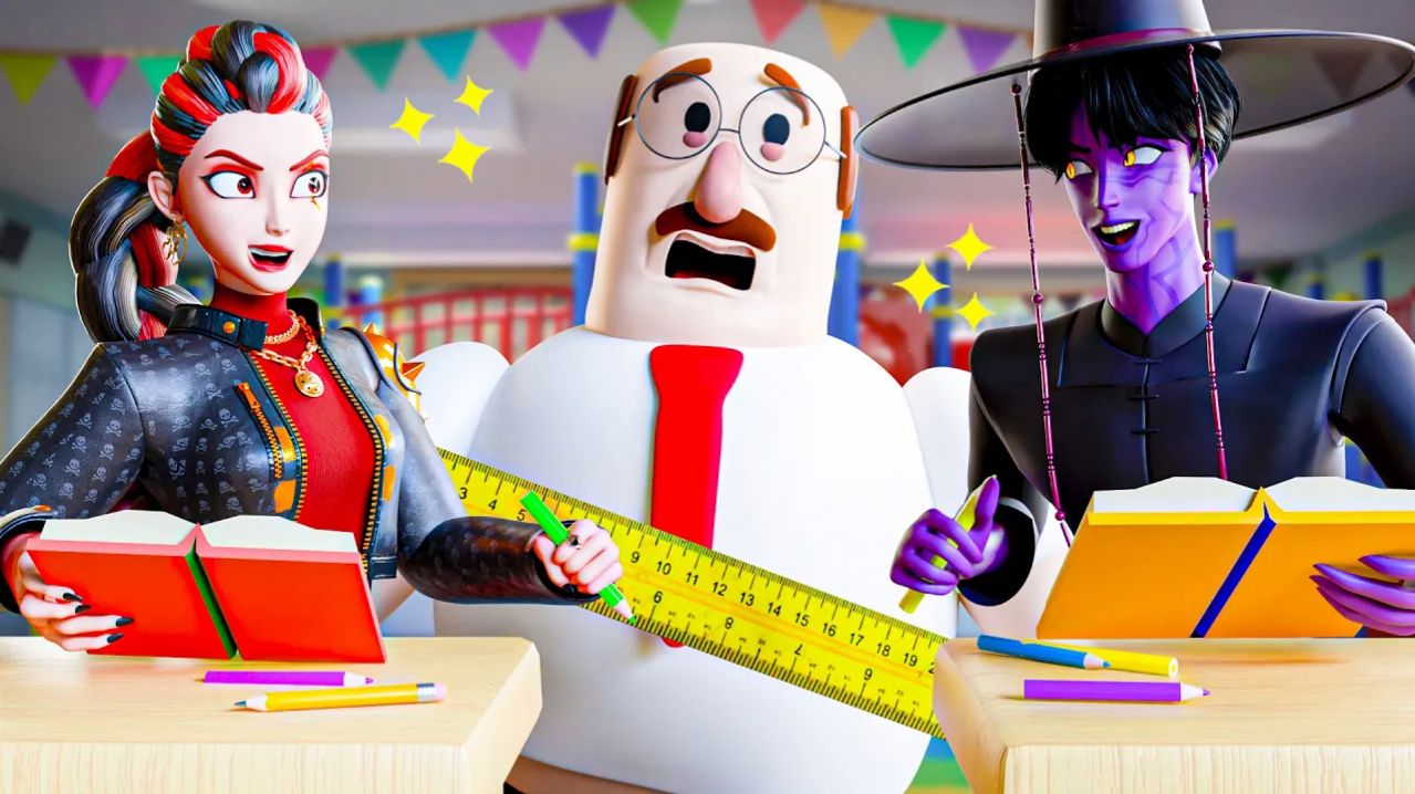 ЗЛОЙ РУМИ и ЗЛОЙ ДЖИНУ в ШКОЛЕ! Аниме «Охотники на демонов»му