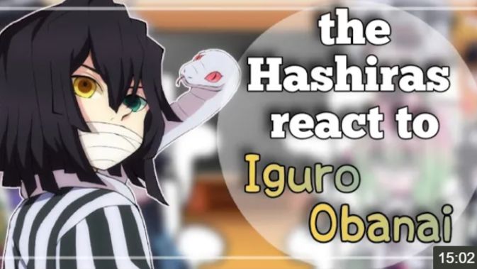 Hashira Reacts To Each Other  Iguro Obanai , Gacha Club, Life ( Manga Spoilers )