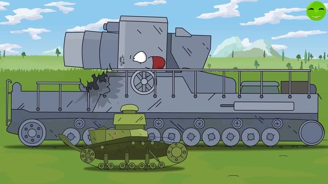 Tough battle - Cartoons about tanks