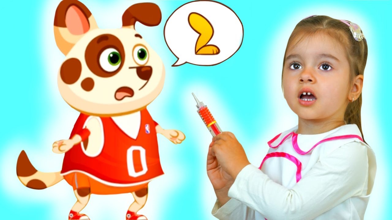 Истории для детей как Арина попала в игре с песиком