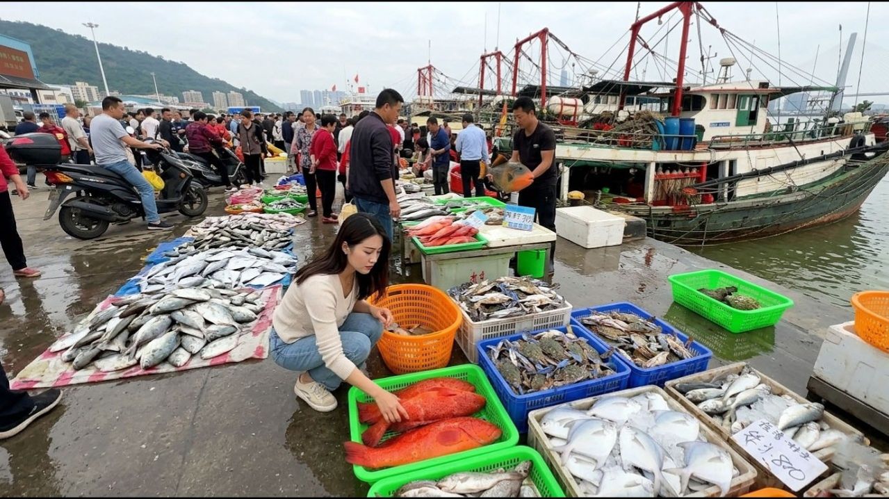 Местные жители расскажут вам о секретах морепродуктов: свежайшие креветки-губаны, орхидейные крабы.