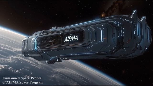 Unmanned Space Probes of AIFMA Mega City Metropolis Space Program_1080p