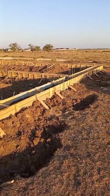 заливаем фундамент!