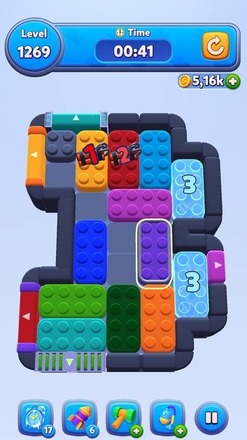 Color Block Jam 1269 Уровень