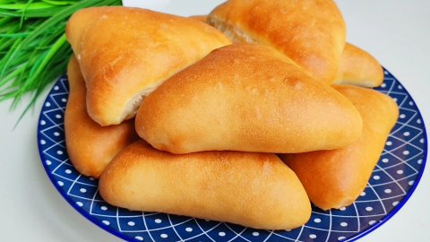 Пирожки с мясом и с капустой. Без защипов, начинка не вытечет!🔥