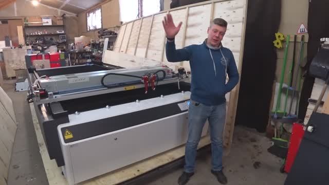 2 лазерные головы на чпу станке, большое поле! ЧПУ лазерный станок CO2 (резка - гравировка) ЧПУ24