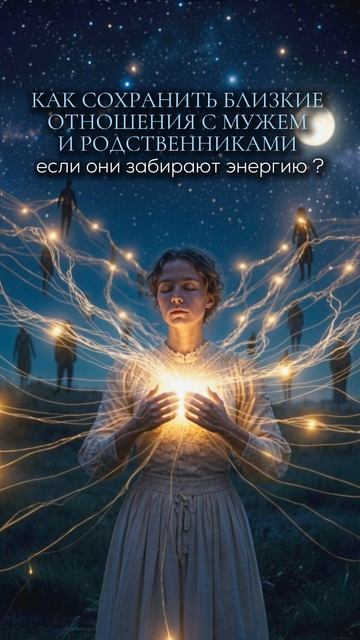 Как сохранить близкие отношения с мужем и родственниками, если они забирают энергию?