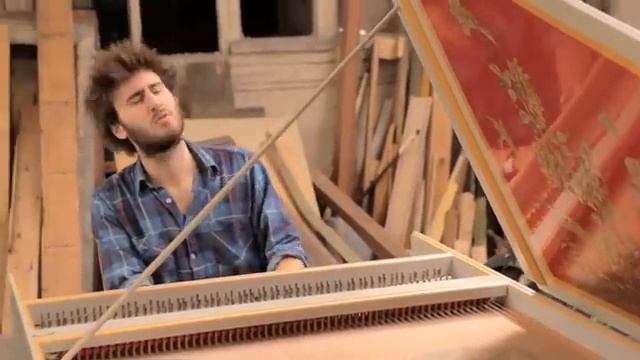 Jean Rondeau plays Bachs Chaconne on harpsichord for his debut album IMAGINE