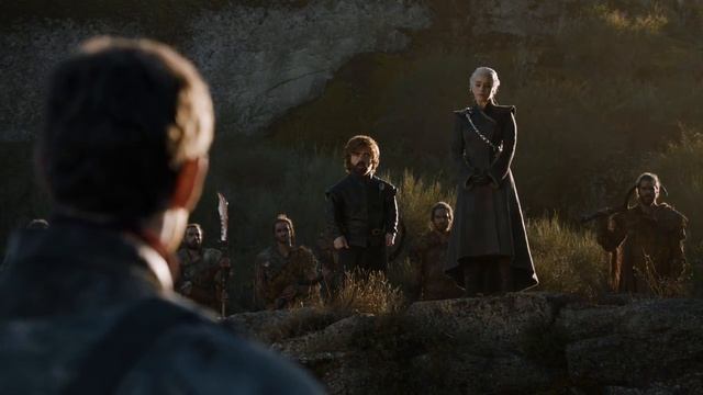 Дейнерис сжигает Рэндилла и Дикона Тарли - Игра Престолов 7x05 HD