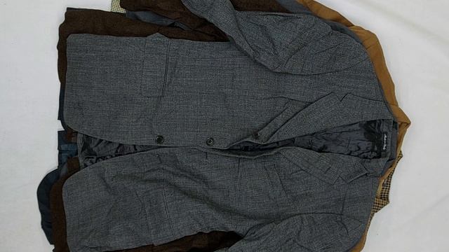41554 Пиджаки мужские брендовые, 21пак, Branded classic Blazers, секонд (vintage/extra) оптом