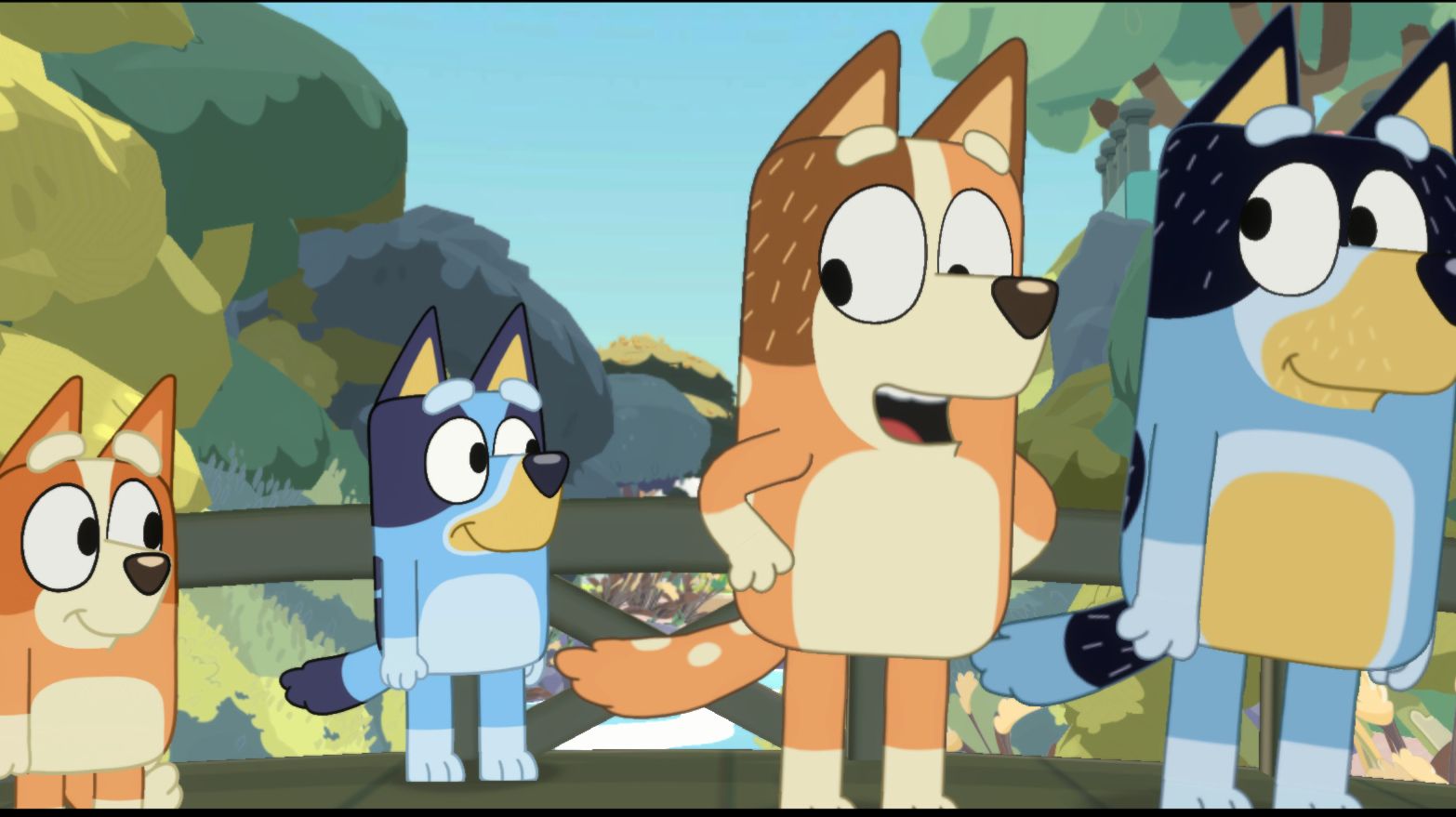 Bluey. Блай. Приключения семейки милых щенков. Для детей ч 1