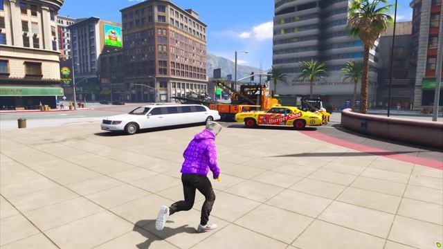 угнал поезд на разных эвакуаторов! Битва эвакуаторов в гта5