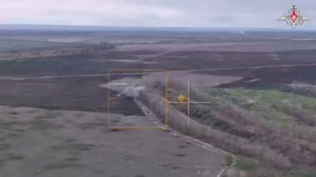 Боевая работа экипажа танка Т-90М «Прорыв»