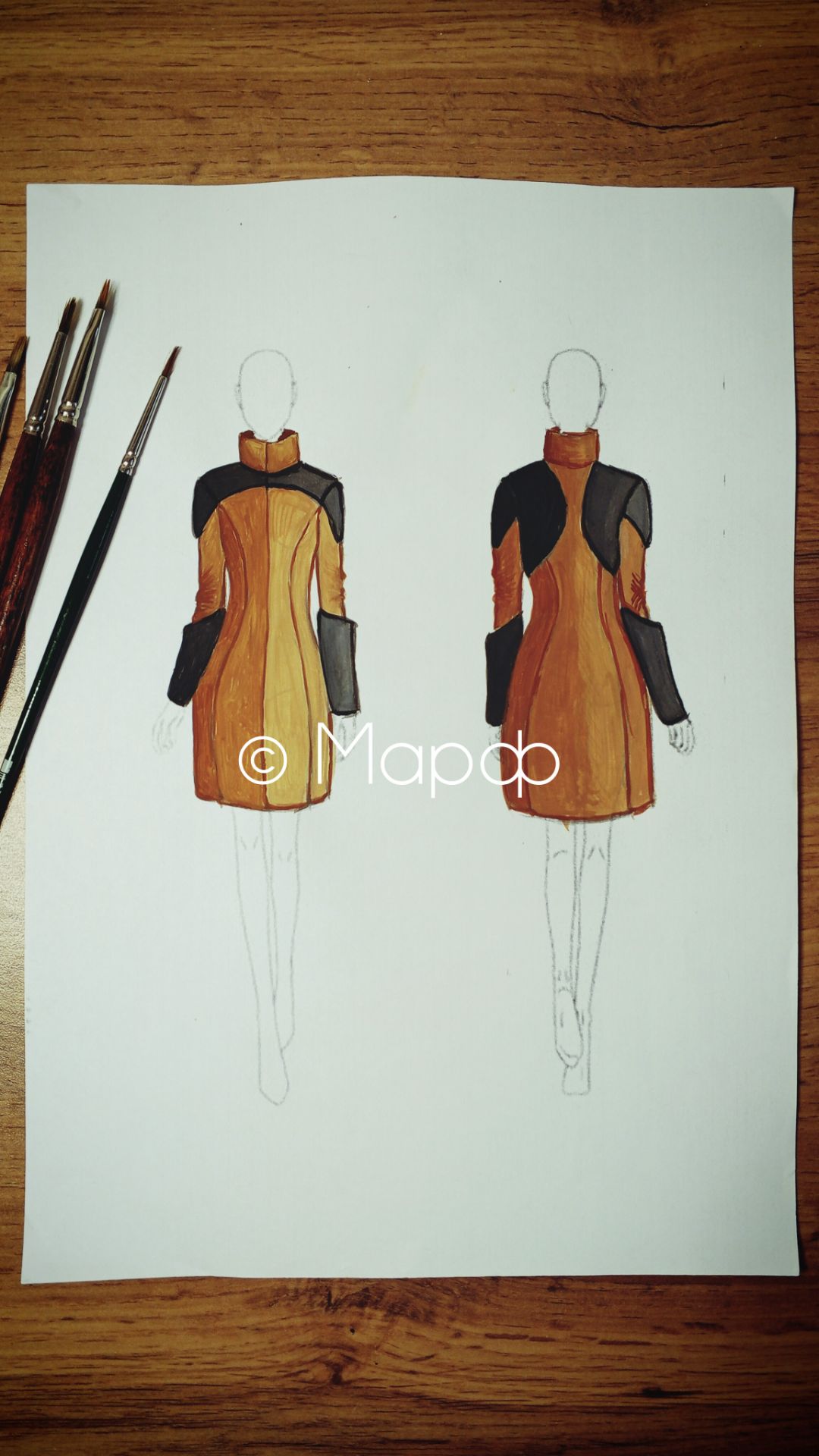 рисунок нового эскиза