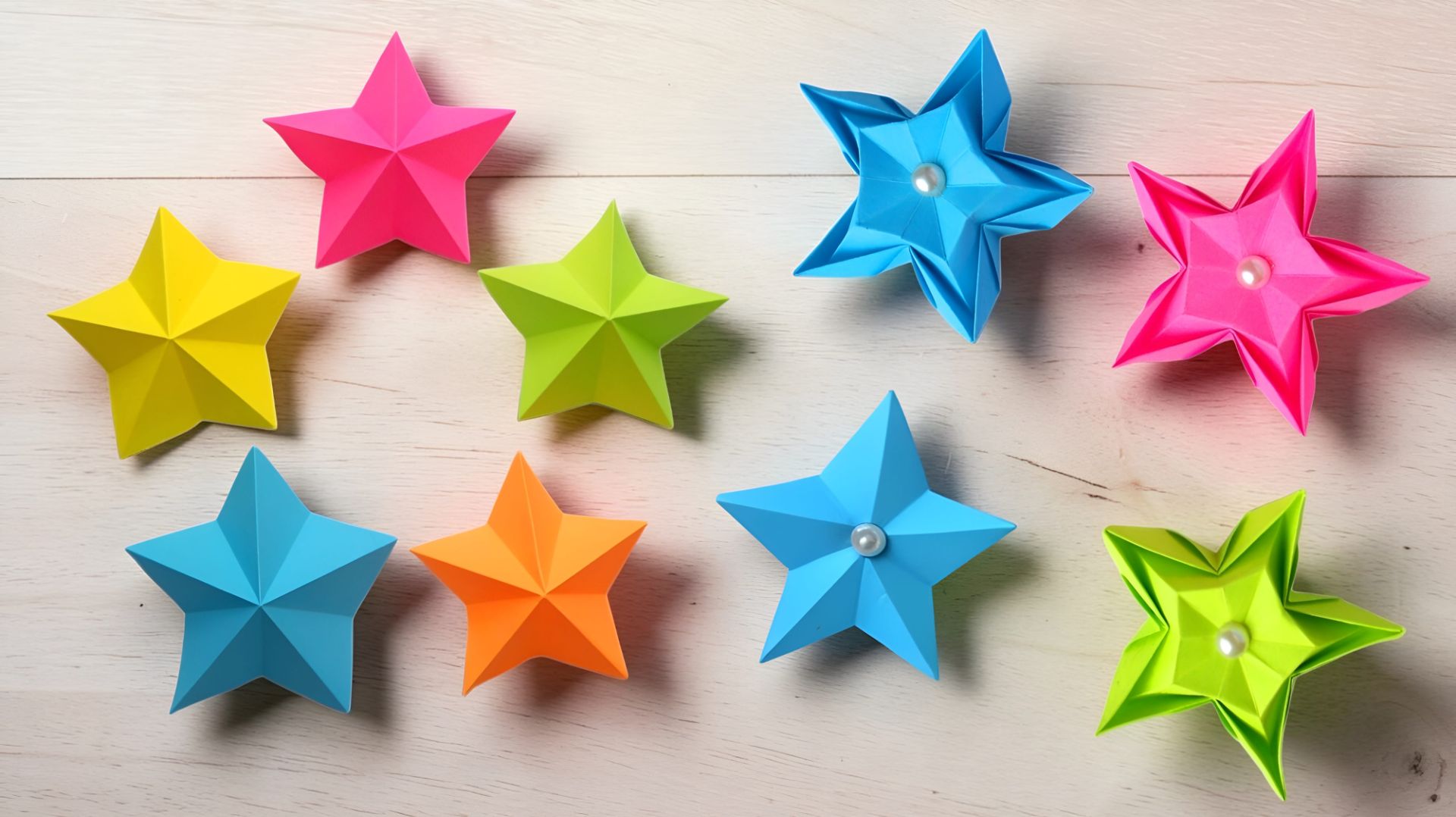 Как сделать звезду из бумаги к 9 мая