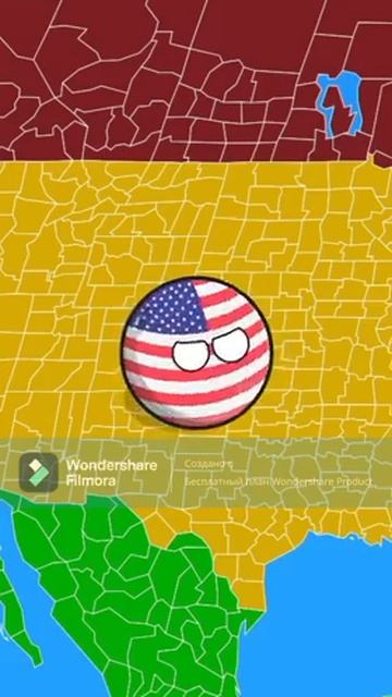 Америка и Афганистан #shorts #countryballs