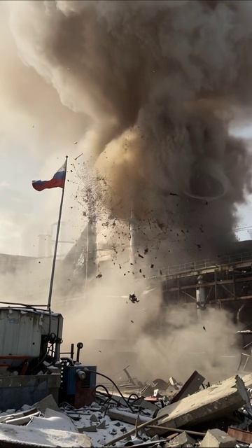 Пепел и крах: горькая реальность промышленности #разрушение #экология #прошлое