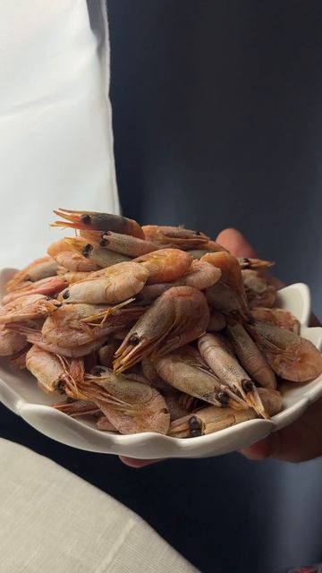 Креветки в аэрографе