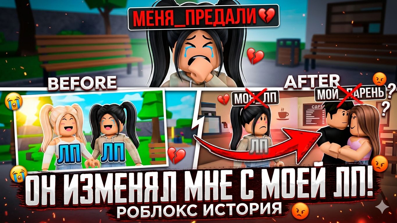 РОБЛОКС ИСТОРИЯ Он изменял с мой ЛП историяроблокс роблокс