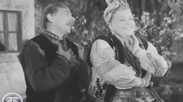 Елена Савицкая, Василий Алчевский. “Трембита“. Парася и Шик. Сцена и дуэт