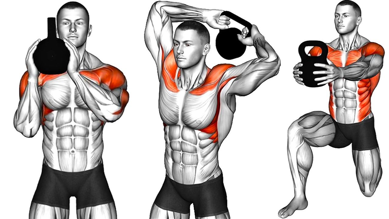 Тренировки с ГИРЯМИ Дома