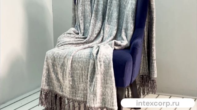 Плед СОФТНЕСС, текстиль, серый, 200х150 см, 613503