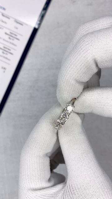 Кольцо-дорожка с бриллиантами арт: К11067