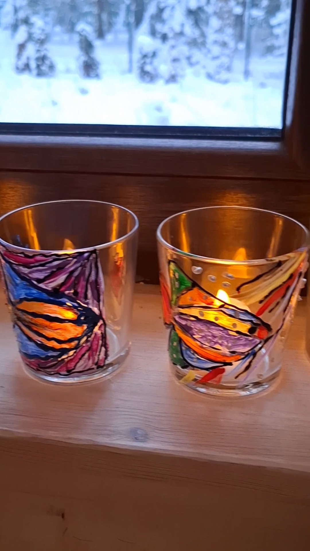 Витражная роспись подсвечников. Выездной мастер-класс от студии Задело в Санкт-Петербурге