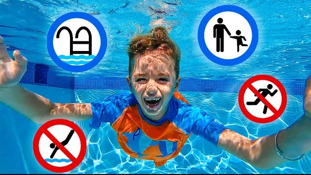 Влад и Ники учатся правилам безопасности и хорошему поведению для детей