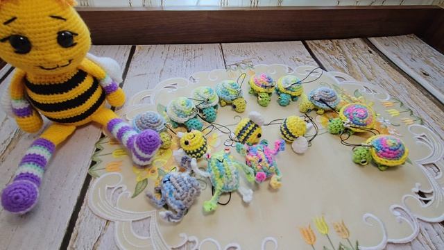 🔥Игрушка-пирамидка и другие готовые работы🧶 Первое видео на Рутубе