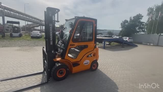 Вилочный погрузчик HANGCHA CPCD15-XRW10 с кабиной POV