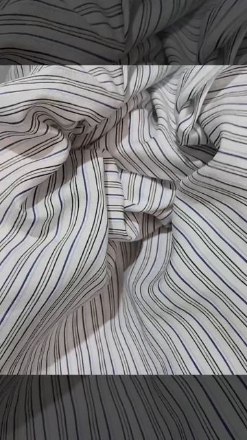 Плательно-рубашечный хлопок деликатная полоска ИТАЛИЯ