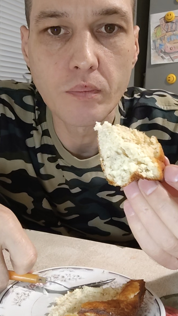 Мукбанг, творожная запеканка