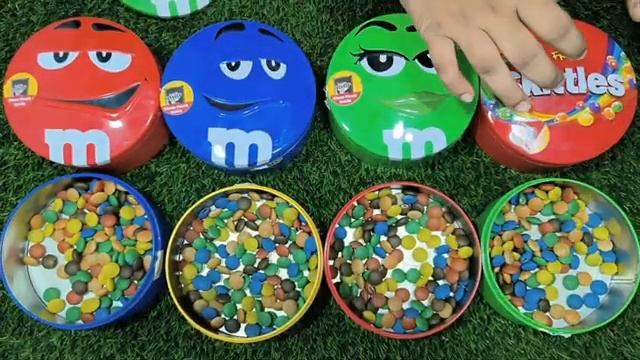 Asmr. Цветные конфеты. Видео для детей. Нэвкин тв.(83)