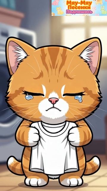 Котёнок Гав складывает бельё | 1000 лайков, чтобы Лена сказала «хватит» 👕😿