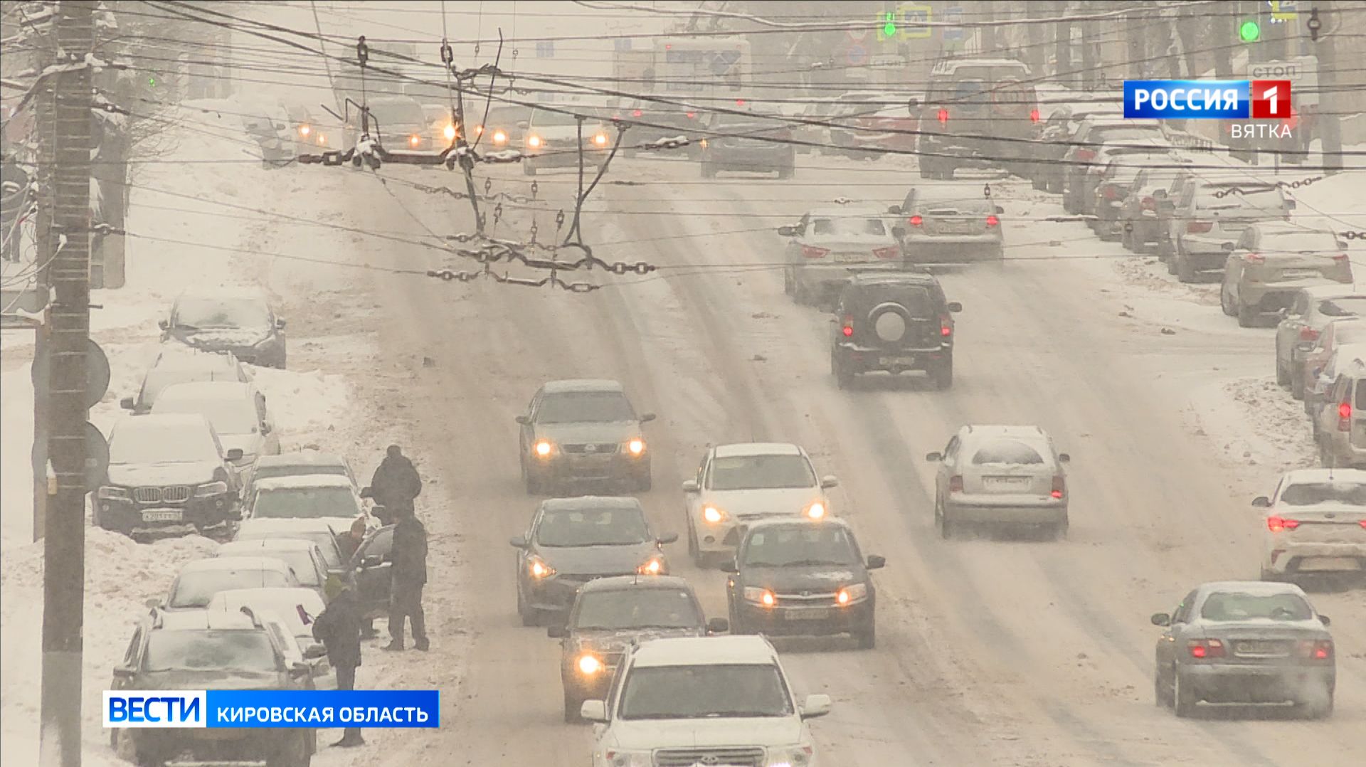 За два дня Киров и районы области завалило снегом