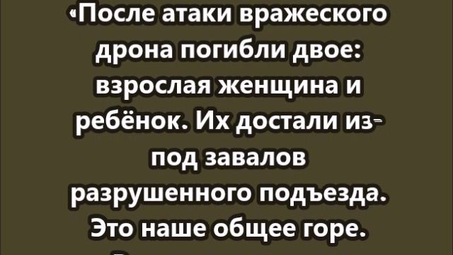 Украинский БПЛА убил женщину и ребёнка в Сызрани