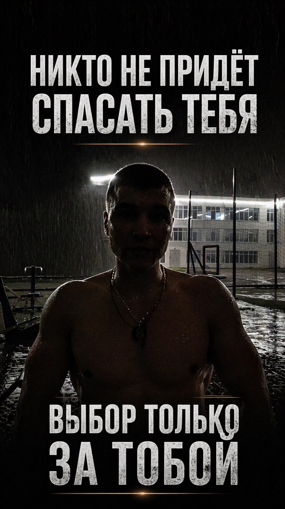 Никто не придёт спасать тебя.В какой-то момент ты должен выбрать себя сам.Если откликается—оставайся