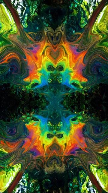 Цвета природы в абстракции #абстракция #цвета #искусство