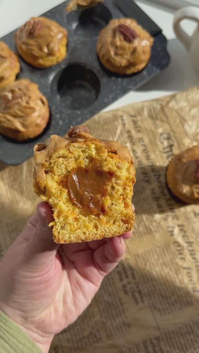 Морковный кекс за 15 минут