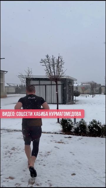 ХАБИБ: после ТЯЖЕЛОЙ тренировки в снег