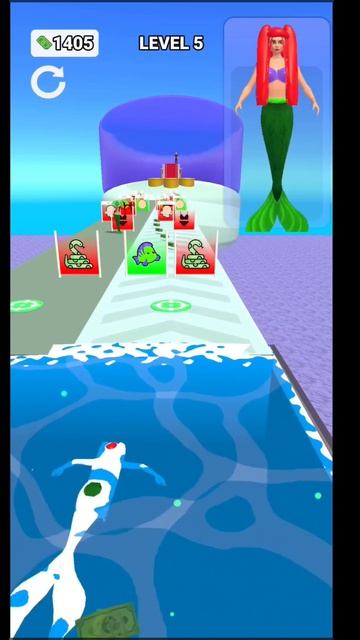 Красивая русалка игра