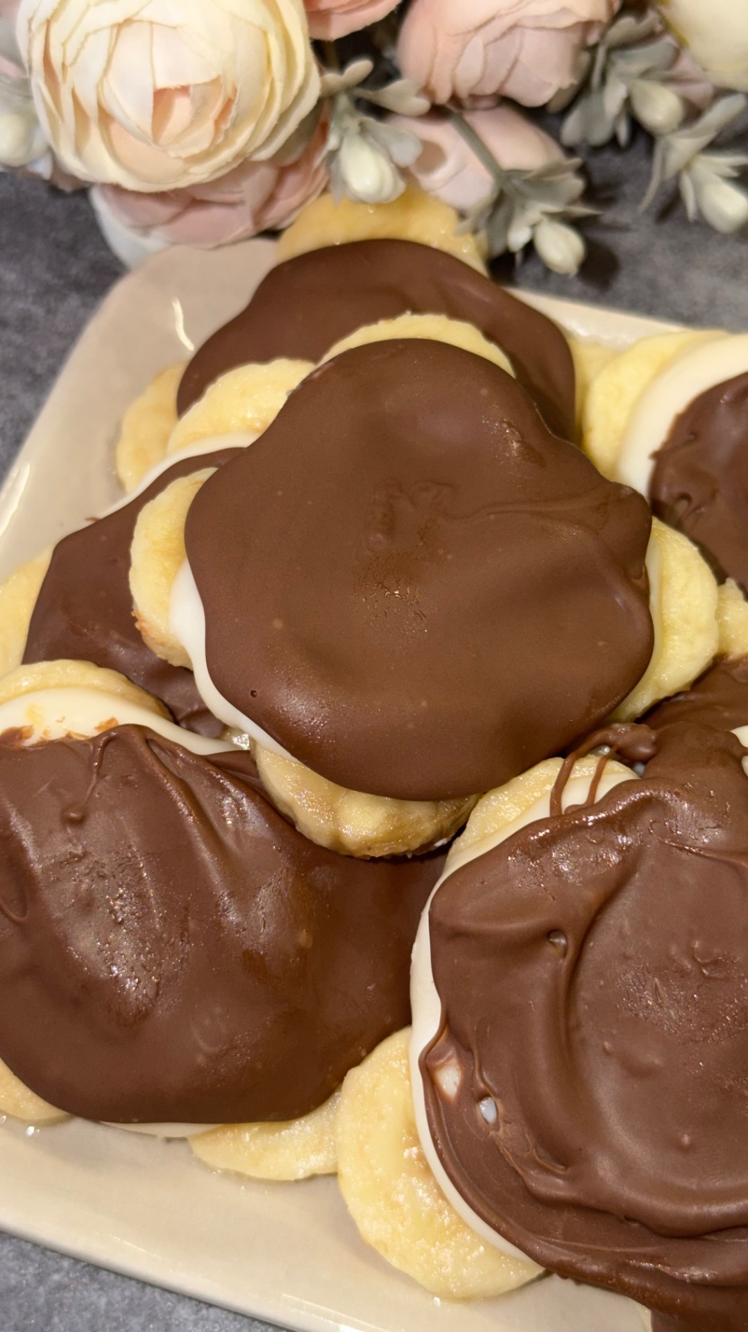 Банановые конфетки с йогуртом 🍌🍫