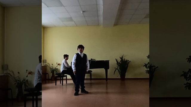 Экзамен по вокалу. 22.04.2026 г.