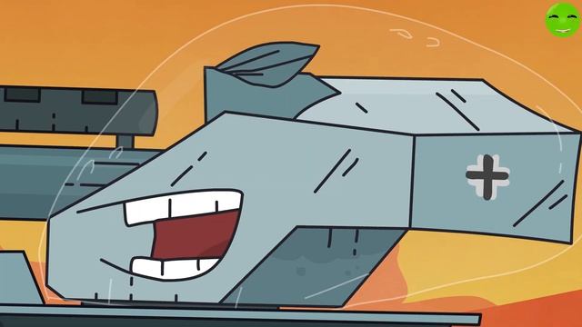 Repair of soviet monster - Cartoons about tanks