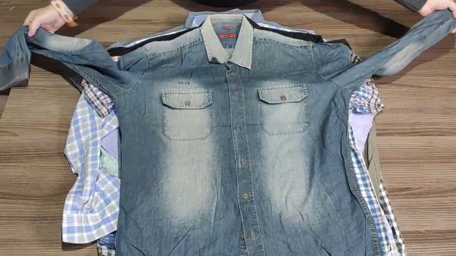 Лот 2681 Рубашки Мужские Германия ПРЕМИУМ 1190₽-кг 24 ед 5,2 кг